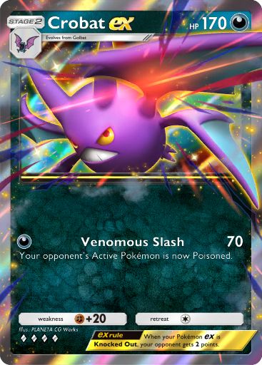 Crobat ex 232/379 — Deluxe Pack ex (English Pokémon TCG card)