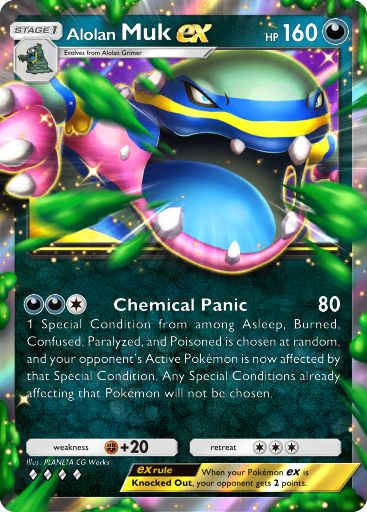 Alolan Muk ex 235/379 — Deluxe Pack ex (English Pokémon TCG card)