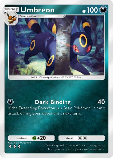 Umbreon 240/379 — Deluxe Pack ex (English Pokémon TCG card)