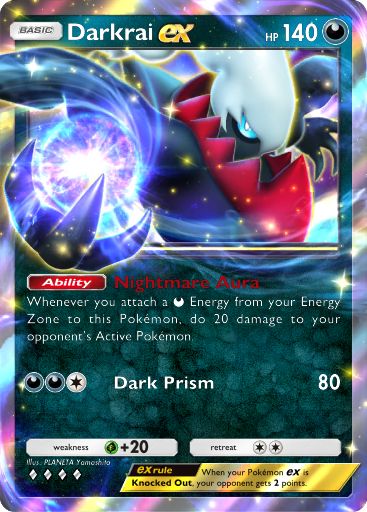 Darkrai ex 245/379 — Deluxe Pack ex (English Pokémon TCG card)