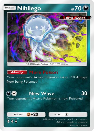 Nihilego 247/379 — Deluxe Pack ex (English Pokémon TCG card)