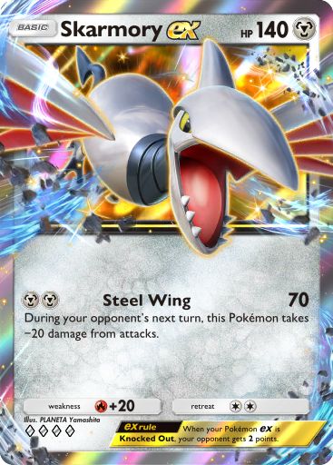 Skarmory ex 252/379 — Deluxe Pack ex (English Pokémon TCG card)