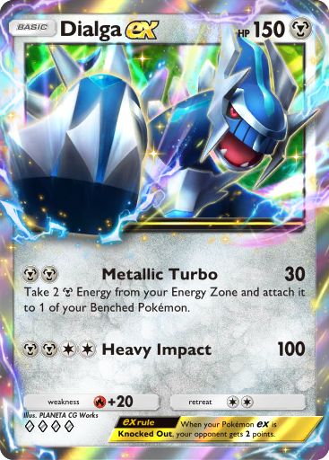 Dialga ex 254/379 — Deluxe Pack ex (English Pokémon TCG card)