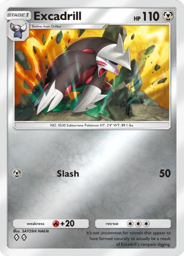 Excadrill 256/379 — Deluxe Pack ex (English Pokémon TCG card)