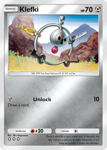 Klefki 258/379 — Deluxe Pack ex (English Pokémon TCG card)