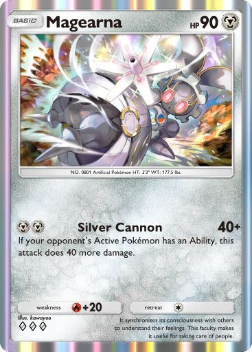 Magearna 260/379 — Deluxe Pack ex (English Pokémon TCG card)