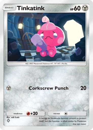 Tinkatink 262/379 — Deluxe Pack ex (English Pokémon TCG card)