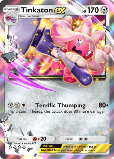 Tinkaton ex 266/379 — Deluxe Pack ex (English Pokémon TCG card)