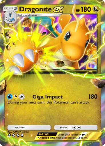 Dragonite ex 271/379 — Deluxe Pack ex (English Pokémon TCG card)