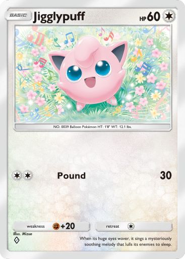 Jigglypuff 277/379 — Deluxe Pack ex (English Pokémon TCG card)