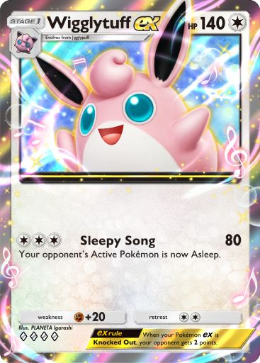Wigglytuff ex 279/379 — Deluxe Pack ex (English Pokémon TCG card)