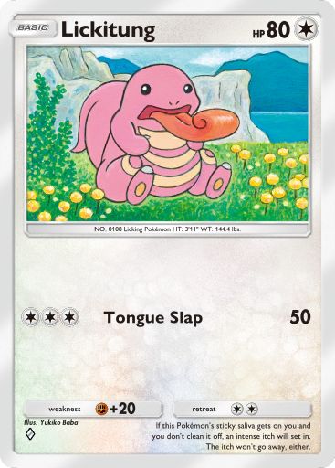 Lickitung 282/379 — Deluxe Pack ex (English Pokémon TCG card)