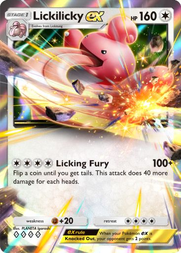 Lickilicky ex 284/379 — Deluxe Pack ex (English Pokémon TCG card)
