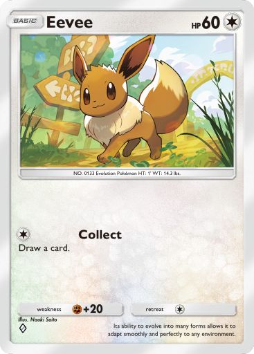 Eevee 285/379 — Deluxe Pack ex (English Pokémon TCG card)