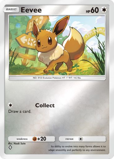 Eevee 286/379 — Deluxe Pack ex (English Pokémon TCG card)