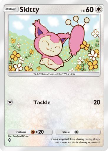 Skitty 290/379 — Deluxe Pack ex (English Pokémon TCG card)