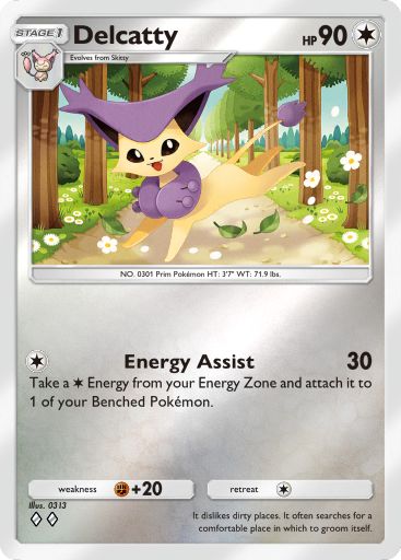 Delcatty 293/379 — Deluxe Pack ex (English Pokémon TCG card)