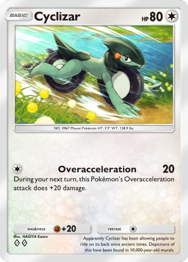 Cyclizar 306/379 — Deluxe Pack ex (English Pokémon TCG card)