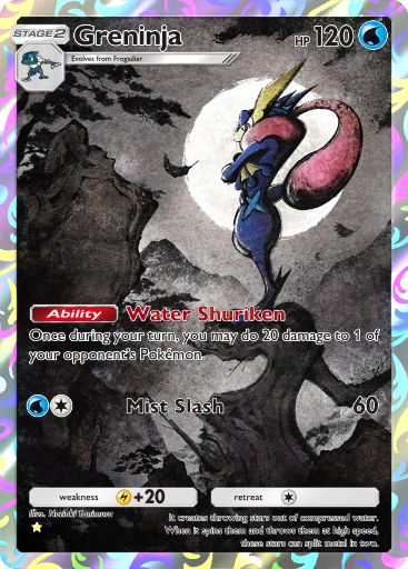 Greninja 356/379 — Deluxe Pack ex (English Pokémon TCG card)