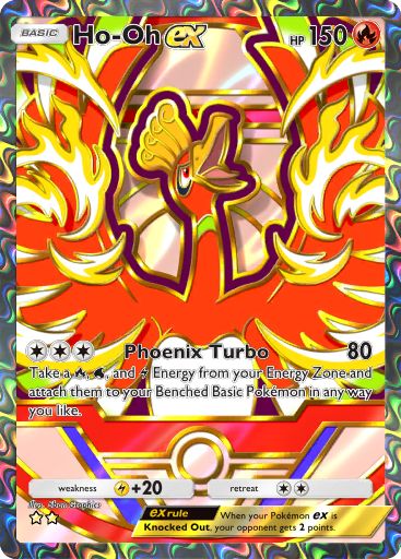 Ho-Oh ex 362/379 — Deluxe Pack ex (English Pokémon TCG card)