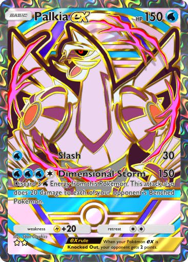 Palkia ex 363/379 — Deluxe Pack ex (English Pokémon TCG card)