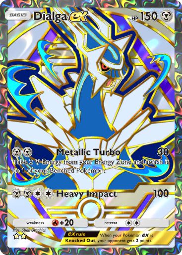 Dialga ex 368/379 — Deluxe Pack ex (English Pokémon TCG card)