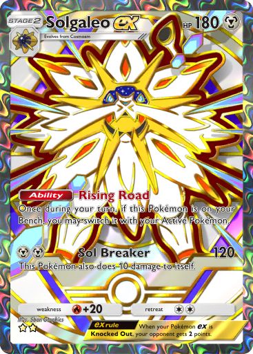 Solgaleo ex 369/379 — Deluxe Pack ex (English Pokémon TCG card)