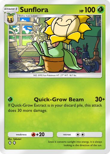 Sunflora 008/103 — Crimson Blaze (English Pokémon TCG card)
