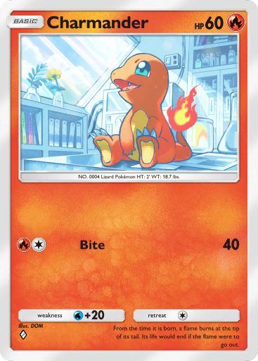 Charmander 011/103 — Crimson Blaze (English Pokémon TCG card)