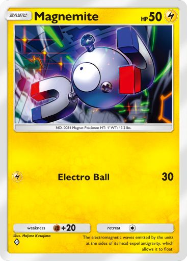 Magnemite 024/103 — Crimson Blaze (English Pokémon TCG card)