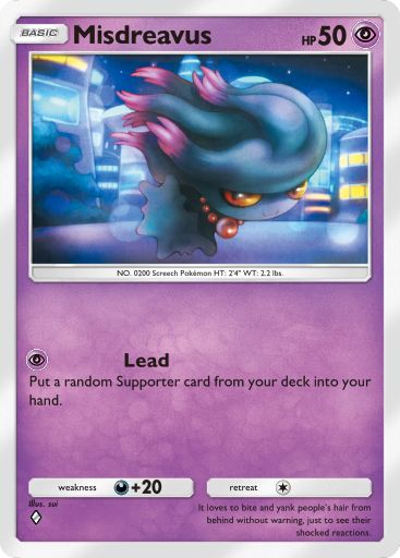 Misdreavus 030/103 — Crimson Blaze (English Pokémon TCG card)
