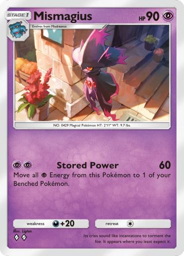 Mismagius 031/103 — Crimson Blaze (English Pokémon TCG card)