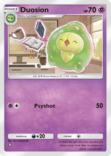 Duosion 033/103 — Crimson Blaze (English Pokémon TCG card)