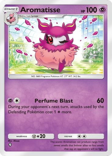 Aromatisse 036/103 — Crimson Blaze (English Pokémon TCG card)