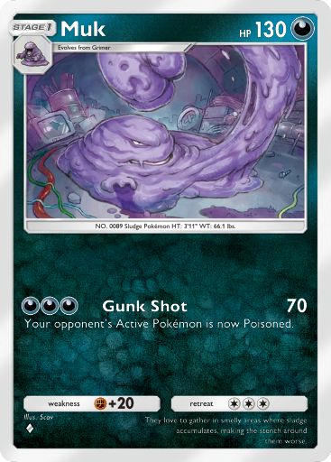 Muk 046/103 — Crimson Blaze (English Pokémon TCG card)