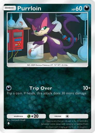Purrloin 047/103 — Crimson Blaze (English Pokémon TCG card)