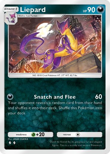 Liepard 048/103 — Crimson Blaze (English Pokémon TCG card)
