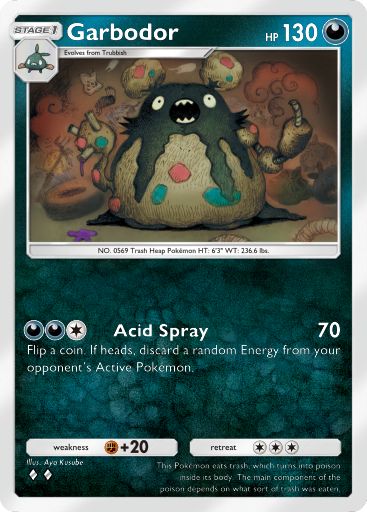 Garbodor 050/103 — Crimson Blaze (English Pokémon TCG card)