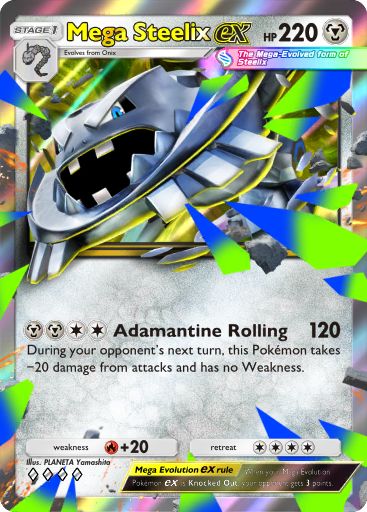 Mega Steelix ex 052/103 — Crimson Blaze (English Pokémon TCG card)