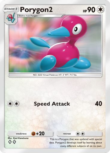 Porygon2 057/103 — Crimson Blaze (English Pokémon TCG card)