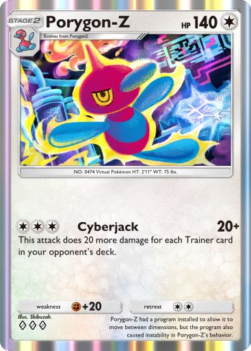 Porygon-Z 058/103 — Crimson Blaze (English Pokémon TCG card)