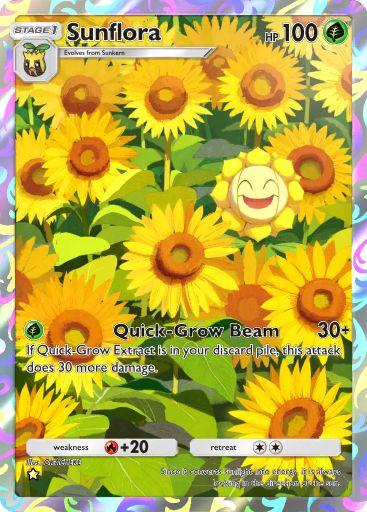 Sunflora 071/103 — Crimson Blaze (English Pokémon TCG card)