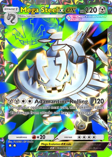 Mega Steelix ex 080/103 — Crimson Blaze (English Pokémon TCG card)