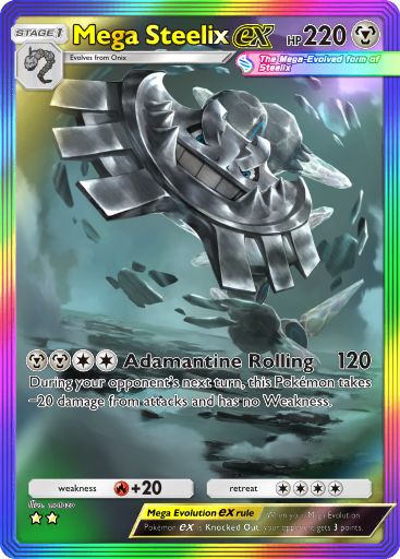Mega Steelix ex 086/103 — Crimson Blaze (English Pokémon TCG card)