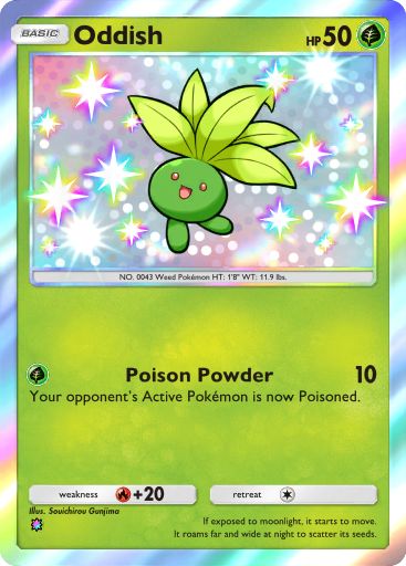 Oddish 088/103 — Crimson Blaze (English Pokémon TCG card)