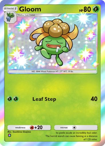 Gloom 089/103 — Crimson Blaze (English Pokémon TCG card)