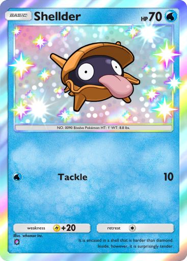 Shellder 092/103 — Crimson Blaze (English Pokémon TCG card)