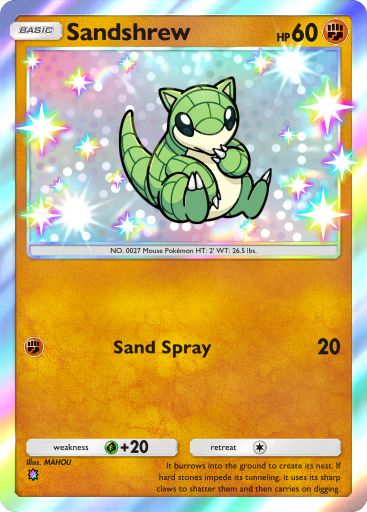 Sandshrew 094/103 — Crimson Blaze (English Pokémon TCG card)