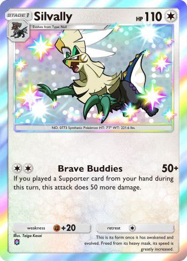 Silvally 097/103 — Crimson Blaze (English Pokémon TCG card)