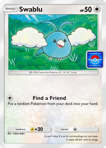 Swablu 056/24 — Promo-B (English Pokémon TCG card)